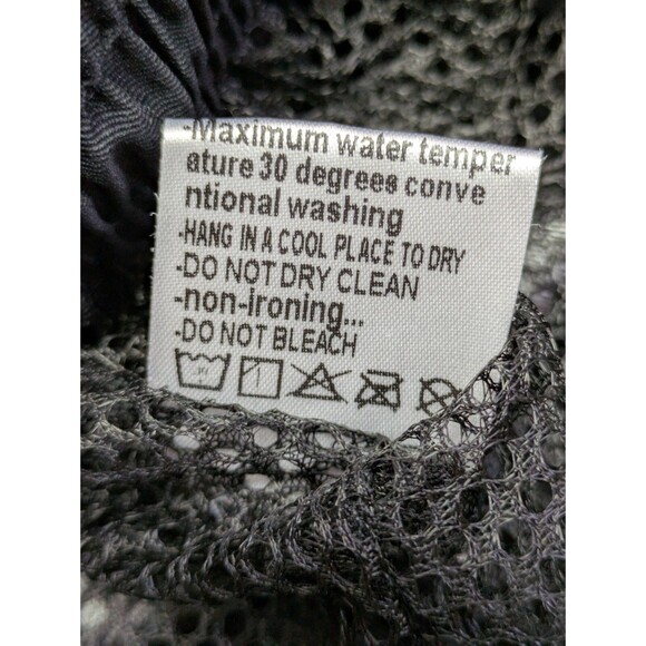 ICreek Mens Rain Pants Size 2XL Waterproof Over Pants Black 27" inseam Mesh Line - Picture 9 of 9